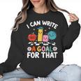 Special Education i Can Write a Goal For That Sped Teacher Women Crewneck Sweatshirt, trending gift Special Education i Can Write a Goal For That Sped Teacher Women Crewneck Sweatshirt, trending gift
