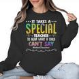 Special Teacher Daycare School Childcare Infant Teacher Women Crewneck Sweatshirt, trending gift