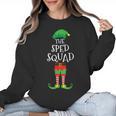 SPED Squad Elf Teacher Matching Christmas Party Pajama Women Crewneck Sweatshirt, trending gift