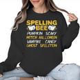 Spelling Bee Costume For a Halloween Teacher Pun Women Women Crewneck Sweatshirt, trending gift Spelling Bee Costume For a Halloween Teacher Pun Women Women Crewneck Sweatshirt, trending gift