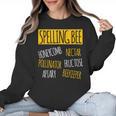 Spelling Bee Halloween Pun Costume Beekeeper Teacher Women Crewneck Sweatshirt, trending gift