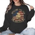Spilling The Tea Since 1773 American History Teacher Vintage Women Crewneck Sweatshirt, History Teacher Gifts, trending gift