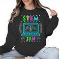 STEM Teacher Shirt STEM Teacher Tshirts STEM Is My Jam Women Crewneck Sweatshirt, trending gift