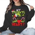 My Students Stole My Heart Teacher Holiday Merry Christmas Women Crewneck Sweatshirt, trending gift My Students Stole My Heart Teacher Holiday Merry Christmas Women Crewneck Sweatshirt, trending gift