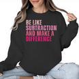 Be Like Subtraction And Make A Difference Math Teacher Women Crewneck Sweatshirt, trending gift Be Like Subtraction And Make A Difference Math Teacher Women Crewneck Sweatshirt, trending gift