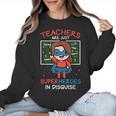 Super Hero Teacher Superheroes In Disguise Women Crewneck Sweatshirt, Super Teacher Gifts, trending gift Super Hero Teacher Superheroes In Disguise Women Crewneck Sweatshirt, Super Teacher Gifts, trending gift