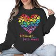It Takes a Big Heart To Shape Little Minds Teacher Women Crewneck Sweatshirt, trending gift It Takes a Big Heart To Shape Little Minds Teacher Women Crewneck Sweatshirt, trending gift
