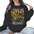 I Teach The Cutest Bees In The Beehive Teacher Women Crewneck Sweatshirt, trending gift I Teach The Cutest Bees In The Beehive Teacher Women Crewneck Sweatshirt, trending gift