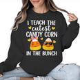 I Teach The Cutest Candy Corn In The Bunch Teacher Halloween Women Crewneck Sweatshirt, trending gift I Teach The Cutest Candy Corn In The Bunch Teacher Halloween Women Crewneck Sweatshirt, trending gift