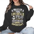 I Teach You Life Skills Home Economics Teacher Women Crewneck Sweatshirt, trending gift I Teach You Life Skills Home Economics Teacher Women Crewneck Sweatshirt, trending gift