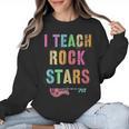 I TEACH ROCKSTARS Band Vibes Teacher Rocks My Music Teaching Women Crewneck Sweatshirt, trending gift I TEACH ROCKSTARS Band Vibes Teacher Rocks My Music Teaching Women Crewneck Sweatshirt, trending gift