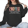 Teacher 2ND Grade Team Like a Normal Team But Much Cooler Women Crewneck Sweatshirt, 2nd Grade Teacher Gifts, trending gift
