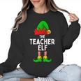 Teacher Elf Matching Family Christmas Women Men Women Crewneck Sweatshirt, trending gift