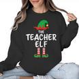The Teacher Elf Matching Family Christmas Women Crewneck Sweatshirt, trending gift The Teacher Elf Matching Family Christmas Women Crewneck Sweatshirt, trending gift