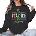 This Teacher Is Glowing Hello Summer End Of School Women Crewneck Sweatshirt, trending gift This Teacher Is Glowing Hello Summer End Of School Women Crewneck Sweatshirt, trending gift