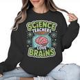 Teacher Halloween Costume Science Teachers Love Brains Women Crewneck Sweatshirt, Science Teacher Gifts, trending gift Teacher Halloween Costume Science Teachers Love Brains Women Crewneck Sweatshirt, Science Teacher Gifts, trending gift
