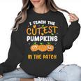 Teacher Halloween Pre-K Teacher Kindergarten Cutest Pumpkins Men Women Kids Women Crewneck Sweatshirt, trending gift Teacher Halloween Pre-K Teacher Kindergarten Cutest Pumpkins Men Women Kids Women Crewneck Sweatshirt, trending gift