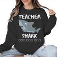 Teacher Shark Shirt Christmas Idea For Him Her Women Crewneck Sweatshirt, trending gift