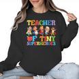 Teacher Of Tiny Superheroes Teach 100th Day Of School Women Crewneck Sweatshirt, trending gift Teacher Of Tiny Superheroes Teach 100th Day Of School Women Crewneck Sweatshirt, trending gift