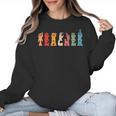 Teacher Word In Sign Language Awareness ASL Back To School Women Crewneck Sweatshirt, trending gift Teacher Word In Sign Language Awareness ASL Back To School Women Crewneck Sweatshirt, trending gift