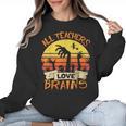 All Teachers Love Brains Shirt Halloween Teachers Women Crewneck Sweatshirt, trending gift All Teachers Love Brains Shirt Halloween Teachers Women Crewneck Sweatshirt, trending gift