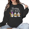 Teaching My Boos Ghost Teacher Halloween Spooky Educator Women Crewneck Sweatshirt, trending gift Teaching My Boos Ghost Teacher Halloween Spooky Educator Women Crewneck Sweatshirt, trending gift