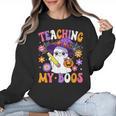 Teaching My Boos Teacher Ghost Teach Halloween Teacher Women Crewneck Sweatshirt, trending gift