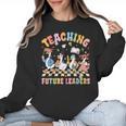 Teaching Future Leaders Teacher Back To School Cute Goose Women Crewneck Sweatshirt, Future Teacher Gifts, trending gift Teaching Future Leaders Teacher Back To School Cute Goose Women Crewneck Sweatshirt, Future Teacher Gifts, trending gift