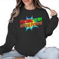 Teaching Is My Superpower Comic Back To School Teacher Women Crewneck Sweatshirt, trending gift