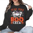 Team Para Boo Crew Halloween Ghost Paraprofessional Teacher Women Crewneck Sweatshirt, trending gift Team Para Boo Crew Halloween Ghost Paraprofessional Teacher Women Crewneck Sweatshirt, trending gift
