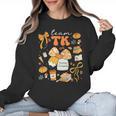 Team TK Crew Preppy Coquette Bow Pumpkin Fall TK Teacher Women Crewneck Sweatshirt, trending gift