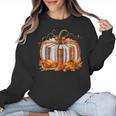 Thanksgiving Book Pumpkin Reading Teachers Fall Lovers Boys Women Crewneck Sweatshirt, trending gift Thanksgiving Book Pumpkin Reading Teachers Fall Lovers Boys Women Crewneck Sweatshirt, trending gift