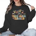 Third 3rd Grade Teacher Appreciation Teaching Wildflowers Women Crewneck Sweatshirt, trending gift Third 3rd Grade Teacher Appreciation Teaching Wildflowers Women Crewneck Sweatshirt, trending gift