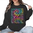 Tie Dye 2nd Grade Typography Team Second Grade Teacher Women Crewneck Sweatshirt, 2nd Grade Teacher Gifts, trending gift Tie Dye 2nd Grade Typography Team Second Grade Teacher Women Crewneck Sweatshirt, 2nd Grade Teacher Gifts, trending gift