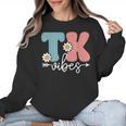 TK Vibes Back To School Teachers Students TK Team Women Crewneck Sweatshirt, trending gift