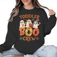 Toddler Boo Crew Halloween Costume For Teacher Kids Women Crewneck Sweatshirt, trending gift