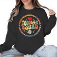 Toddler Squad Pre-K Teacher Pre School Back To School Women Crewneck Sweatshirt, trending gift Toddler Squad Pre-K Teacher Pre School Back To School Women Crewneck Sweatshirt, trending gift