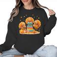 Turkey Read Books Reading Fall Thanksgiving Teacher Women Crewneck Sweatshirt, trending gift Turkey Read Books Reading Fall Thanksgiving Teacher Women Crewneck Sweatshirt, trending gift