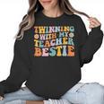Twinning With My Teacher Bestie Twin Day Matching For Men Women Kids Women Crewneck Sweatshirt, trending gift
