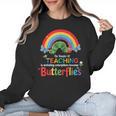The Wonder Of Teaching Is Watching Caterpillars Teacher Women Crewneck Sweatshirt, trending gift The Wonder Of Teaching Is Watching Caterpillars Teacher Women Crewneck Sweatshirt, trending gift