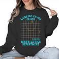 Working On My Quads Algebra Math Teacher Humor Women Crewneck Sweatshirt, trending gift Working On My Quads Algebra Math Teacher Humor Women Crewneck Sweatshirt, trending gift