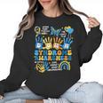 World Down Syndrome Day Awareness T21 Teacher Women Men Kids Women Crewneck Sweatshirt, trending gift