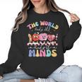 The World Needs All Kinds Of Minds Special Education Teacher Women Crewneck Sweatshirt, trending gift The World Needs All Kinds Of Minds Special Education Teacher Women Crewneck Sweatshirt, trending gift
