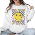 100th Day Of School Teacher Kids 100 Days Of School Women Crewneck Sweatshirt, trending gift 100th Day Of School Teacher Kids 100 Days Of School Women Crewneck Sweatshirt, trending gift