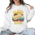 67 Meme Six Seven Bruh Retro Dabbing Teacher School Women Crewneck Sweatshirt, trending gift 67 Meme Six Seven Bruh Retro Dabbing Teacher School Women Crewneck Sweatshirt, trending gift