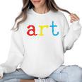 Art Teacher Artists Women Crewneck Sweatshirt, trending gift