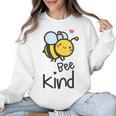 Bee Kind Bumble Bee Anti Bullying Teacher Kindness Matters Women Crewneck Sweatshirt, trending gift Bee Kind Bumble Bee Anti Bullying Teacher Kindness Matters Women Crewneck Sweatshirt, trending gift