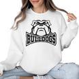 Bulldogs Teacher Student School Sports Fan Team Spirit Women Crewneck Sweatshirt, trending gift