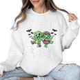Creepin It Real Monster School Preschool Teacher Halloween Women Crewneck Sweatshirt, trending gift