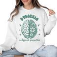 Dyslexia A Different Perspective Dyslexia Specialist Teacher Women Crewneck Sweatshirt, trending gift